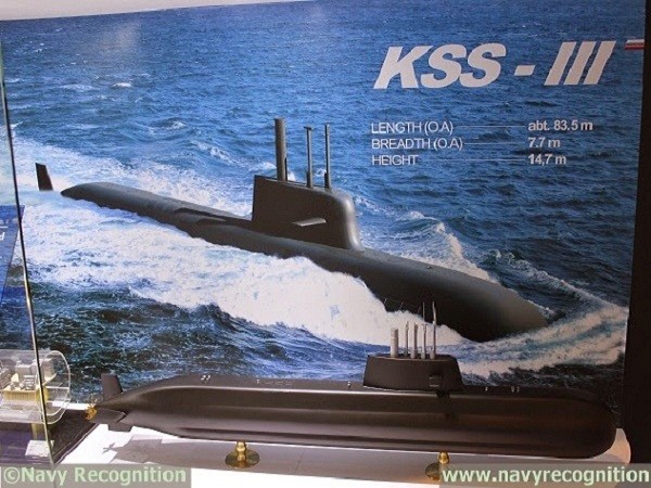 Hàn Quốc khởi đóng tàu ngầm trang bị tên lửa đạn đạo mới ảnh 1