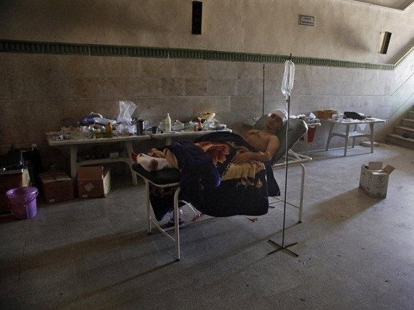 Bệnh viện di động Nga khám chữa cho hơn 1.100 người Syria ảnh 1