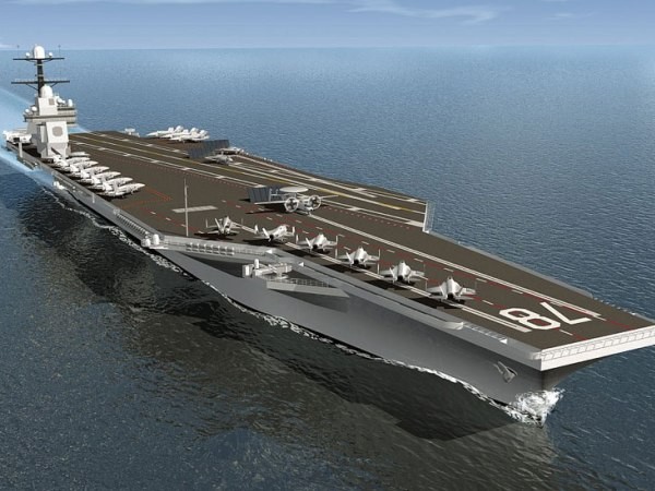 Hải quân Mỹ sắp cho nổ thủy lôi 3 tấn sát siêu tàu sân bay USS Ford ảnh 1