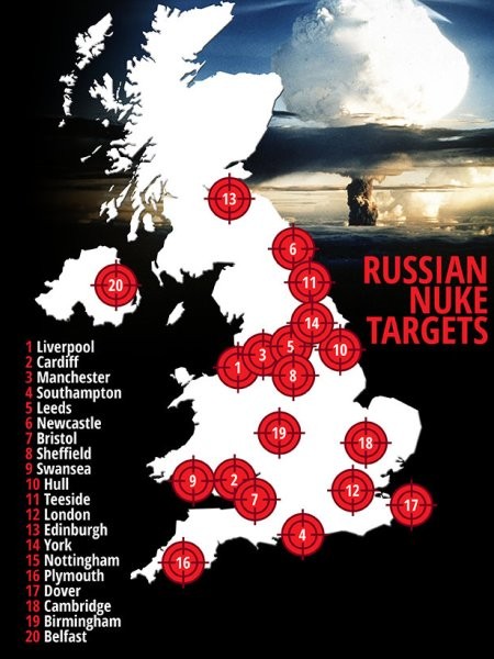 Báo Anh: Nước Anh sẽ tê liệt hoàn toàn nếu bị Nga tấn công hạt nhân ảnh 2
