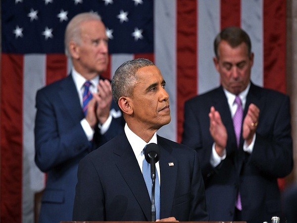 Tổng thống Obama phát biểu Thông điệp Liên bang năm 2015