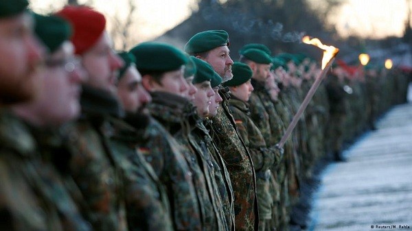 NATO điều nhóm quân đầu tiên tới Litva, áp sát Nga ảnh 1