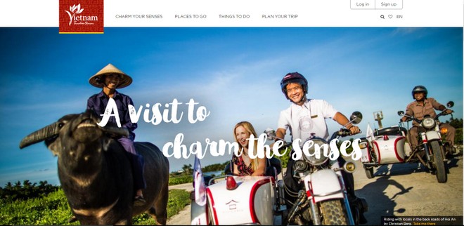 Công bố phiên bản "mãn nhãn" của website quảng bá du lịch Việt ảnh 1