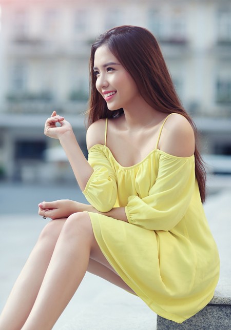 Á hậu 2 Hoa hậu Biển Việt Nam 2016: Thái độ tích cực là chìa khóa thành công ảnh 2