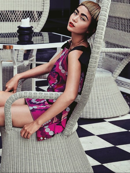 Mâu Thủy xuất hiện ấn tượng trên bìa tạp chí thời trang của Macao ảnh 6