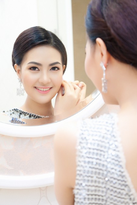 Hoa hậu Mai Hà Ngân rạng ngời tham dự sự kiện thời trang ảnh 1