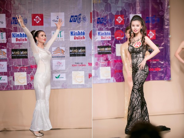 Ngọc Hân rạng ngời trên "ghế nóng" chấm thi Hoa hậu Doanh nhân ảnh 7