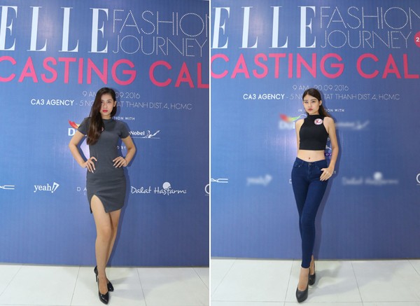 Hơn 100 "chân dài" háo hức casting show diễn "Elle Fashion Journey" ảnh 2