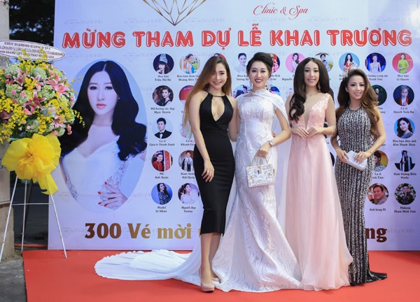 Dàn người đẹp chúc mừng Hoa hậu Huỳnh Thúy Anh "lấn sân" kinh doanh ảnh 7