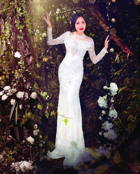 Nhà thiết kế Võ Việt Chung đưa "nàng thơ" mới về "Vườn xưa" ảnh 2