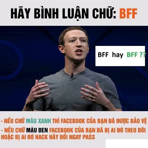 Nhiều người dùng Facebook dễ dàng bị đánh lừa vì nhầm lẫn hiệu ứng BFF ảnh 1