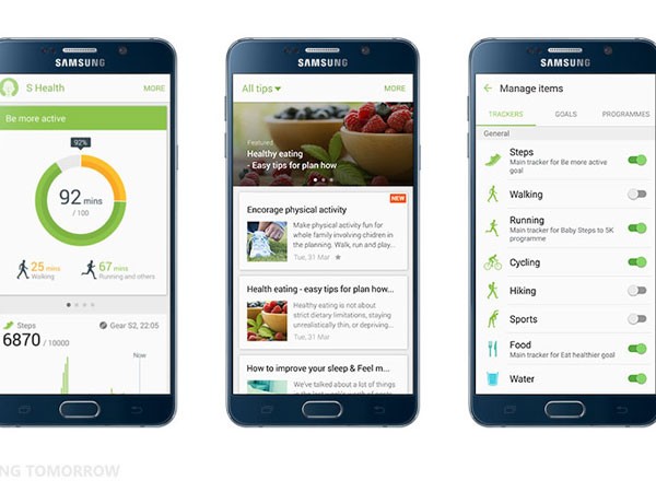 Samsung ra mắt ứng dụng S Health cho smartphone Android ảnh 1