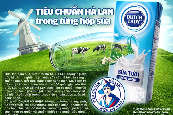 Sữa tươi Cô Gái Hà Lan và cách định vị thương hiệu từ chữ "chuẩn" ảnh 5
