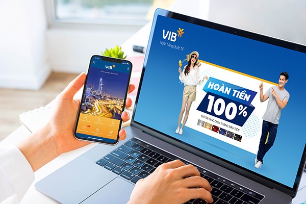 Hoàn 100% giá trị giao dịch tháng đầu với thẻ tín dụng VIB ảnh 1