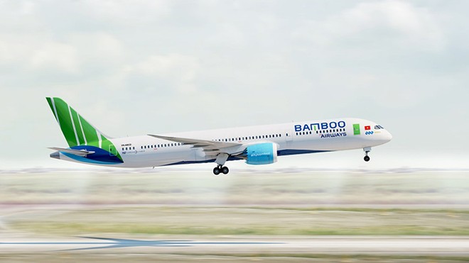 Máy bay Boeing 787-9 Dreamliner của Hãng hàng không Bamboo Airways