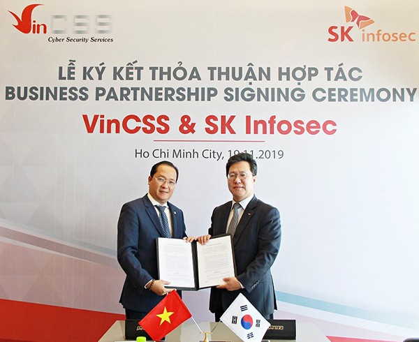 VinCSS ký thoả thuận hợp tác an ninh mạng với SK Infosec ảnh 1