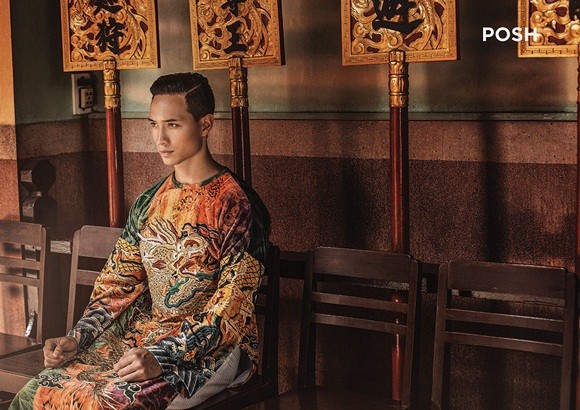 Kim Lý giới thiệu vẻ đẹp xưa và nay của Việt Nam trên tạp chí Myanmar ảnh 5
