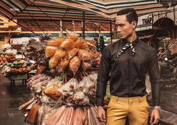 Kim Lý giới thiệu vẻ đẹp xưa và nay của Việt Nam trên tạp chí Myanmar ảnh 7