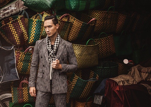 Kim Lý giới thiệu vẻ đẹp xưa và nay của Việt Nam trên tạp chí Myanmar ảnh 1