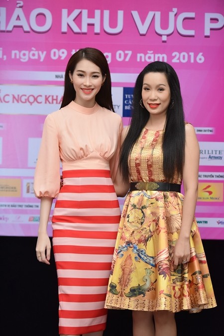 Hoa hậu Việt Nam 2016: Hoa hậu Đặng Thu Thảo rạng rỡ chấm thi khu vực phía Bắc ảnh 2