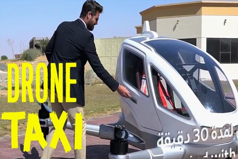 Dubai sắp vận hành taxi bay không người lái ảnh 1