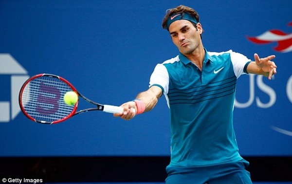 Mỹ mở rộng 2015: Federer tốc hành vào vòng 2 ảnh 1