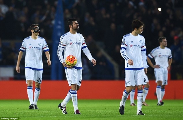 Thất bại của Chelsea tại Leicester City khiến Mourinho chịu rất nhiều áp lực