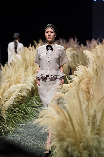Hoa hậu Ngọc Hân gây ấn tượng với bộ sưu tập thời trang thu đông ảnh 5