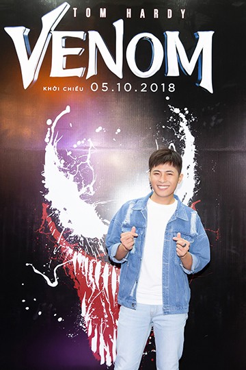 Lý Hải - Minh Hà cùng dàn sao Việt hào hứng gặp "Venom" - kẻ thù truyền kiếp của Người Nhện ảnh 1