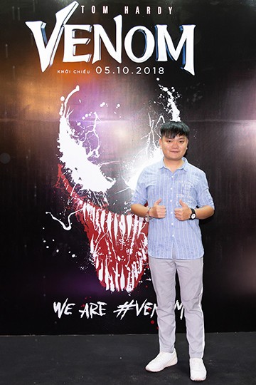 Lý Hải - Minh Hà cùng dàn sao Việt hào hứng gặp "Venom" - kẻ thù truyền kiếp của Người Nhện ảnh 4