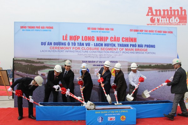 Hải Phòng: Hợp long cầu vượt biển dài nhất Đông Nam Á ảnh 1