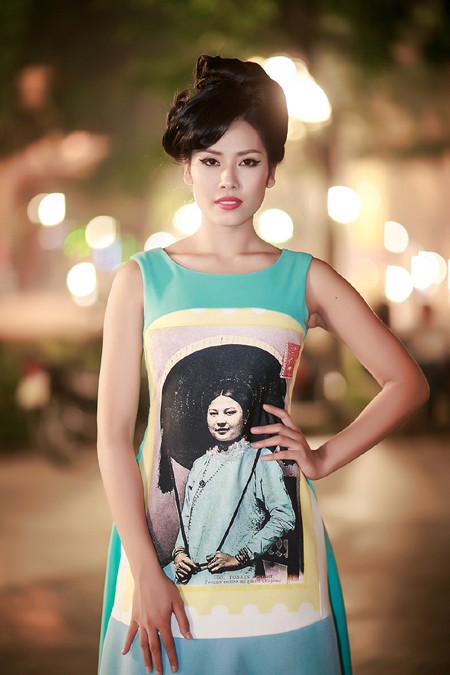 Hoa hậu Biển Nguyễn Thị Loan lộng lẫy với thời trang phong cách Ý ảnh 7