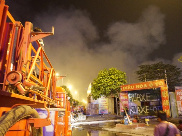 Vụ hỏa hoạn gần tòa nhà Keangnam: Khẩn trương, linh hoạt phương án tác chiến chữa cháy ảnh 3