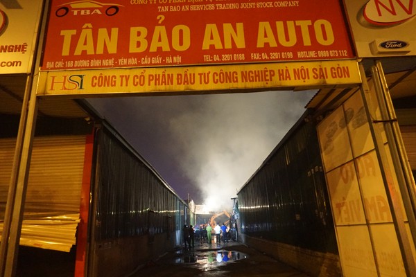 Vụ hỏa hoạn gần tòa nhà Keangnam: Khẩn trương, linh hoạt phương án tác chiến chữa cháy ảnh 10