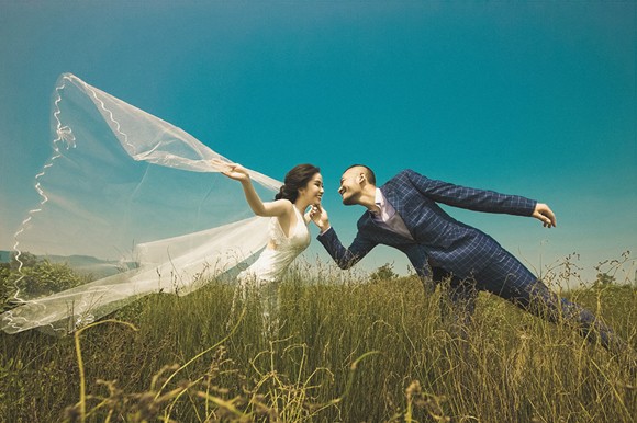 “Cá sấu chúa” Quỳnh Nga chính thức “tung” bộ ảnh cưới đẹp lung linh ảnh 2