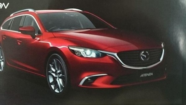 Mazda 6 phiên bản nâng cấp lộ ảnh trước ngày ra mắt ảnh 1