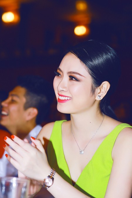 Hoa hậu Ngọc Anh rạng rỡ làm giám khảo chấm Miss Đại học Dược ảnh 7