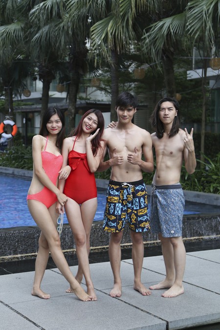 Top 14 Vietnam’s Next Top Model khoe dáng chuẩn tại hồ bơi ảnh 7
