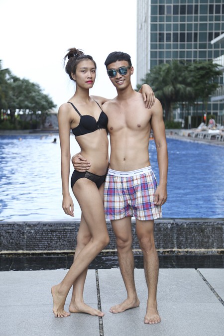 Top 14 Vietnam’s Next Top Model khoe dáng chuẩn tại hồ bơi ảnh 9