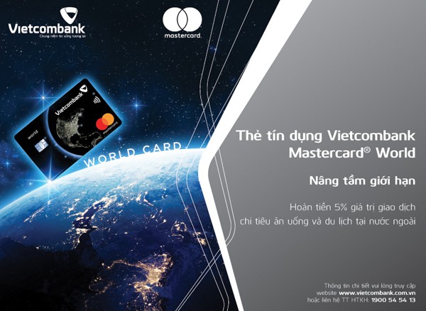 Vietcombank và Mastercard ra mắt sản phẩm thẻ tín dụng quốc tế Vietcombank Mastercard World: Đẳng cấp quốc tế - ưu đãi vượt trội ảnh 1