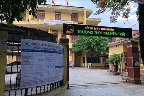 Trường THPT Nguyễn Trãi – Thanh Hóa (Ảnh VOV