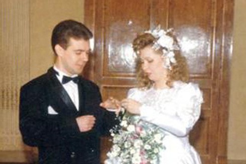 Lễ đính hôn của Medvedev và Svetlana (Nguồn: TASS)