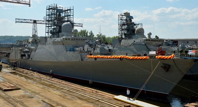 Nga sắp bàn giao hai tàu khu trục "Gepard-3.9" cho Việt Nam ảnh 1