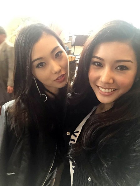 Thúy Vân rạng rỡ khoe sắc cùng các thí sinh Hoa hậu Quốc tế 2015 ảnh 11