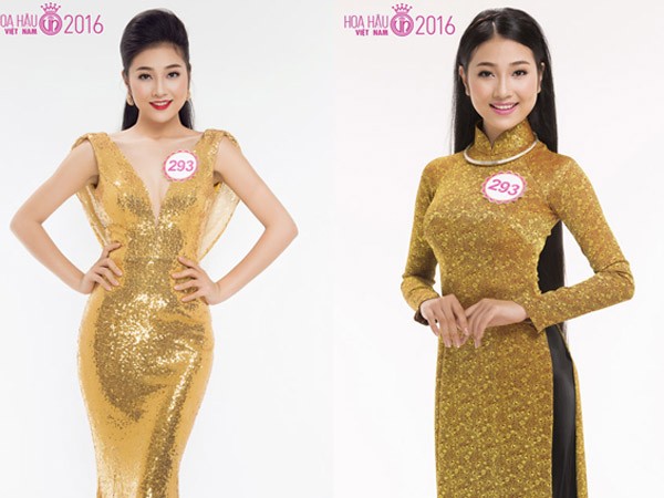 Ngắm vẻ đẹp "sắc nước hương trời" của top 18 Hoa hậu Việt Nam 2016 khu vực phía Nam ảnh 9
