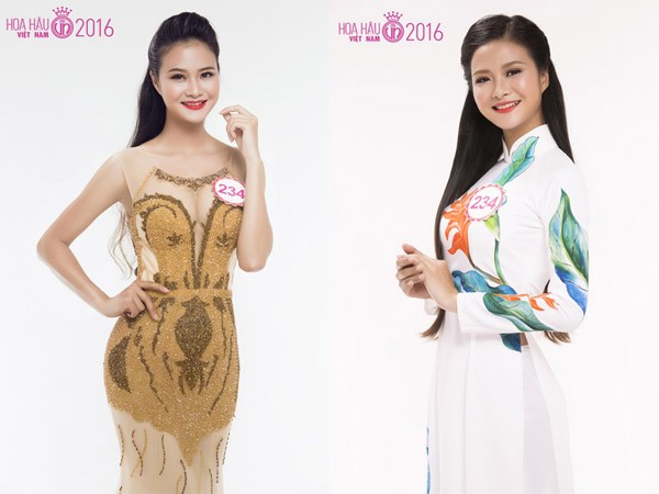 Ngắm vẻ đẹp "sắc nước hương trời" của top 18 Hoa hậu Việt Nam 2016 khu vực phía Nam ảnh 7