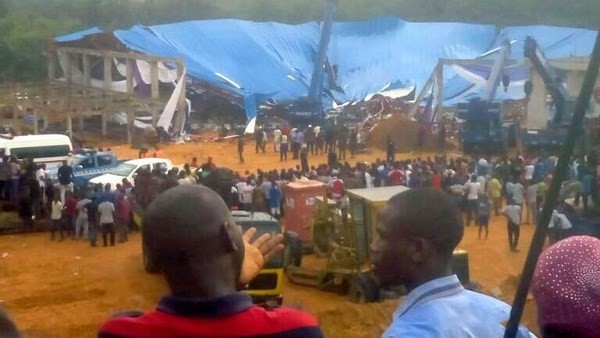 Sập nhà thờ ở Nigeria, khoảng 200 người có thể đã thiệt mạng ảnh 1
