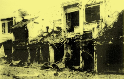 Chùm ảnh khó quên về Hà Nội mùa đông 1946 (4): Phố phường Hà Nội những năm kháng chiến ảnh 5