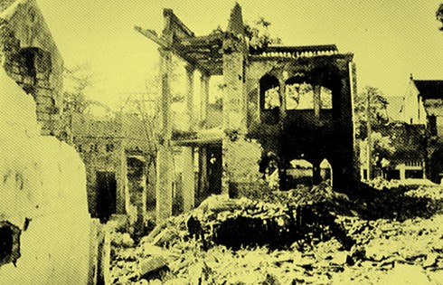 Chùm ảnh khó quên về Hà Nội mùa đông 1946 (4): Phố phường Hà Nội những năm kháng chiến ảnh 1
