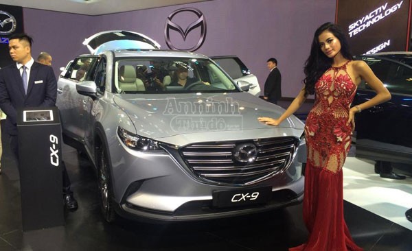 Mazda CX-9 2016 xuất hiện tại Hà Nội, thăm dò thị trường Việt Nam ảnh 1